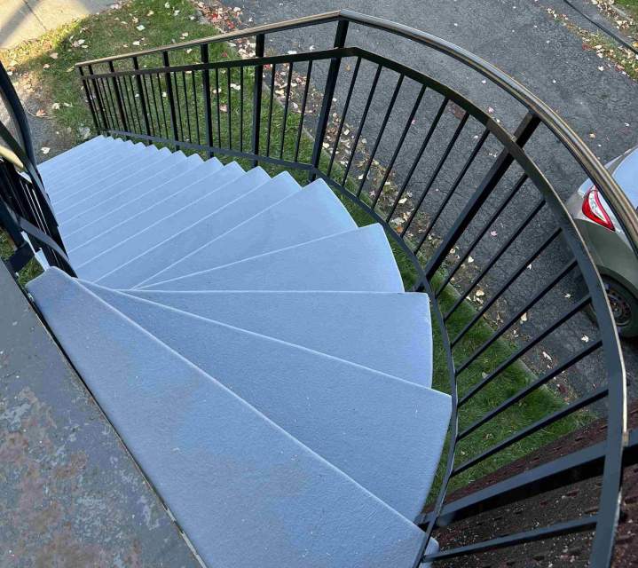 Fabrication d'escaliers métalliques Montréal