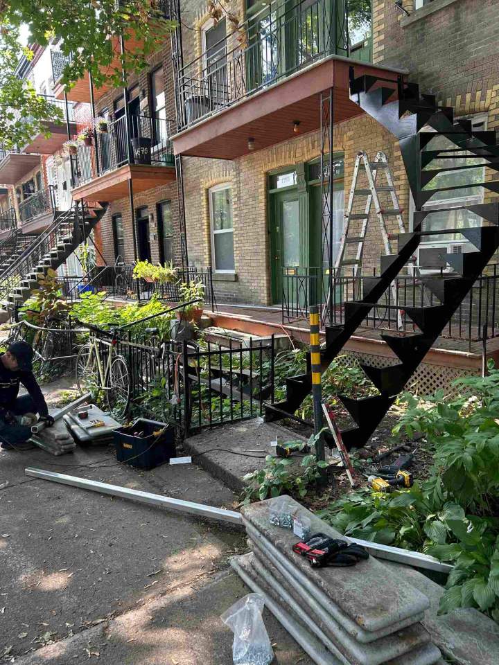Aménagement escaliers et finitions Laval