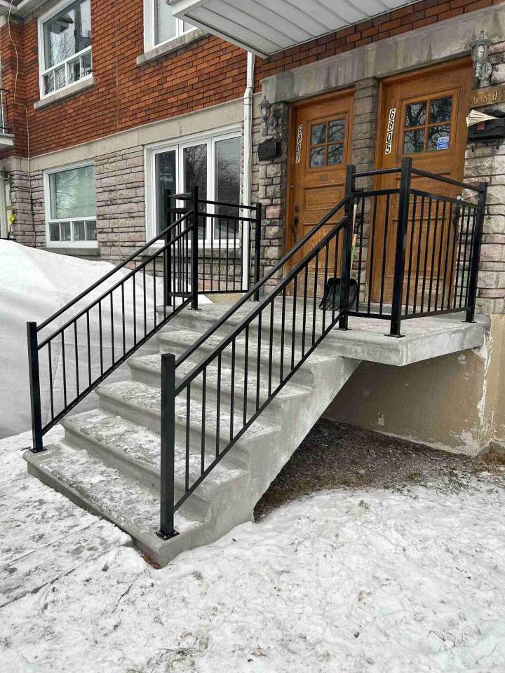 Peinture et protection pour escaliers acier